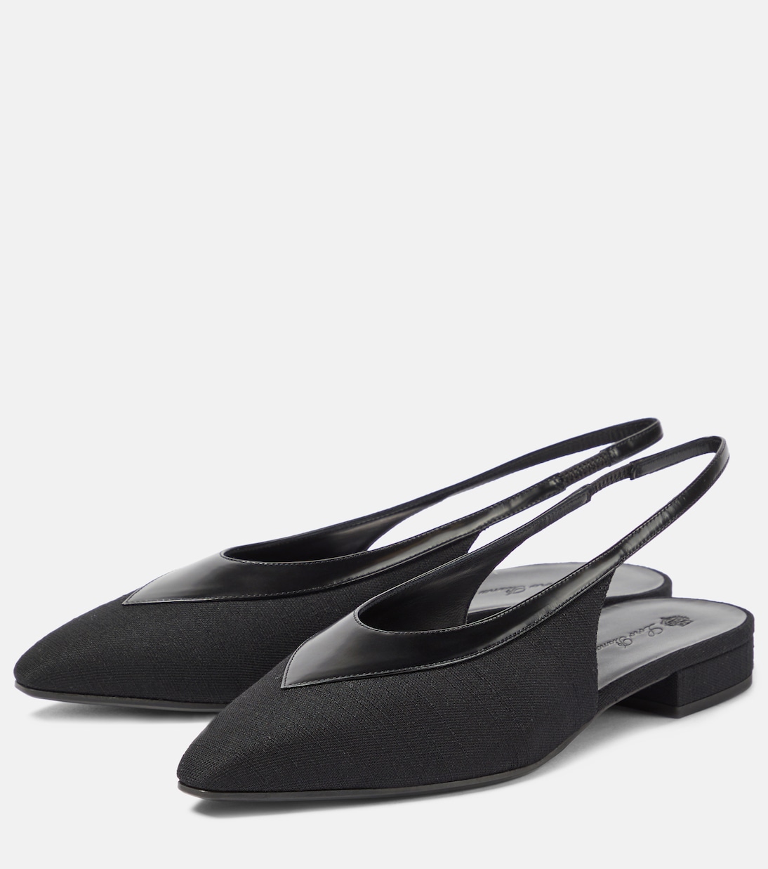 Slingback-Ballerinas Rebecca mit Leder | Loro Piana