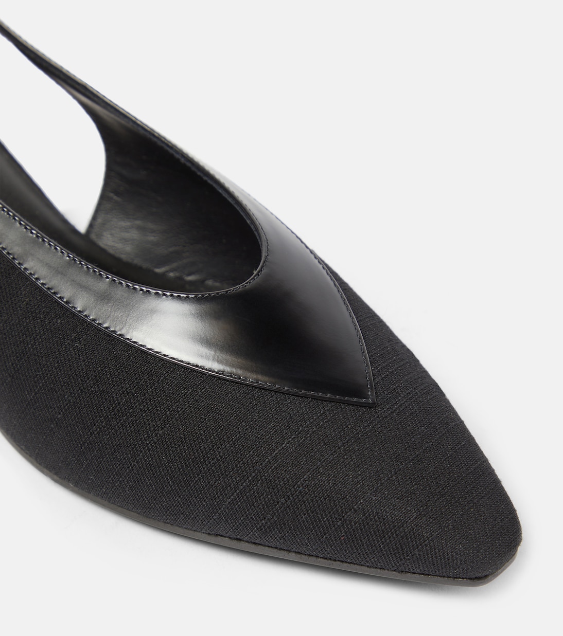 Slingback-Ballerinas Rebecca mit Leder | Loro Piana