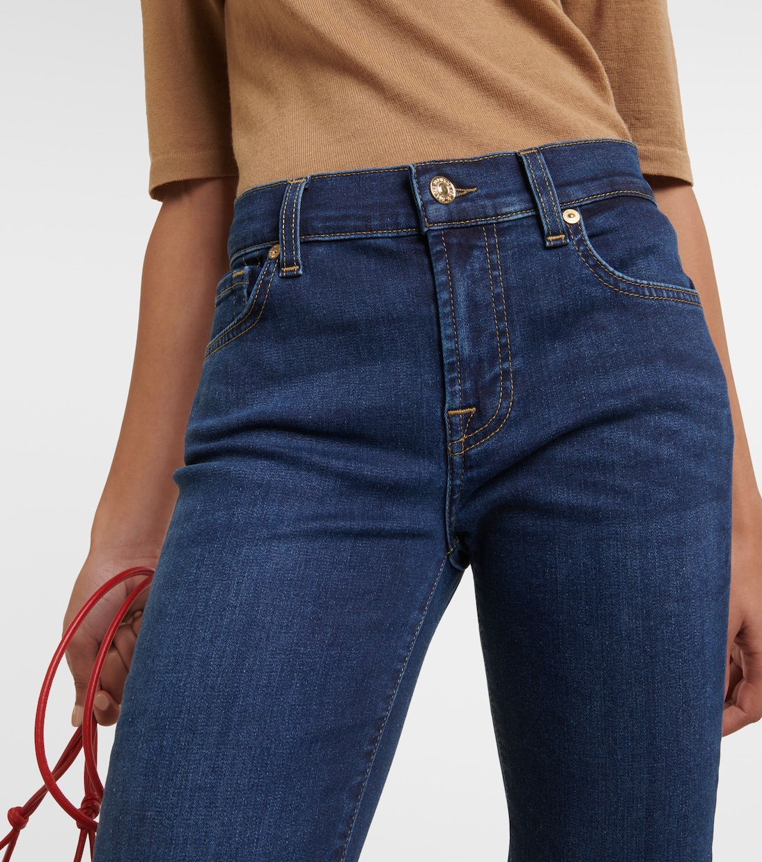 Mid-Rise Bootcut Jeans | 7 For All Mankind