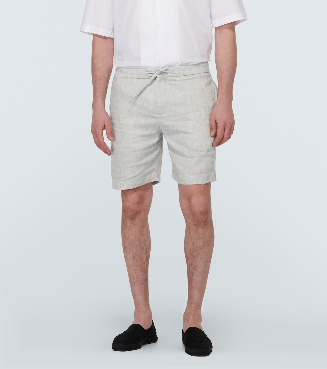 Felipe linen and cotton shorts | Frescobol Carioca