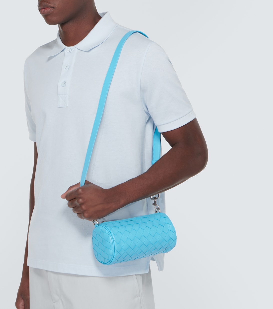 Borsa a tracolla Barrel in pelle | Bottega Veneta
