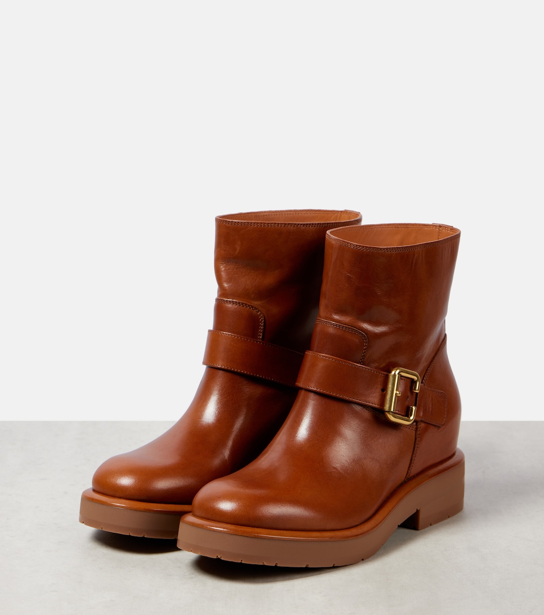 Bikerstiefel Coddington aus Leder | Chloé