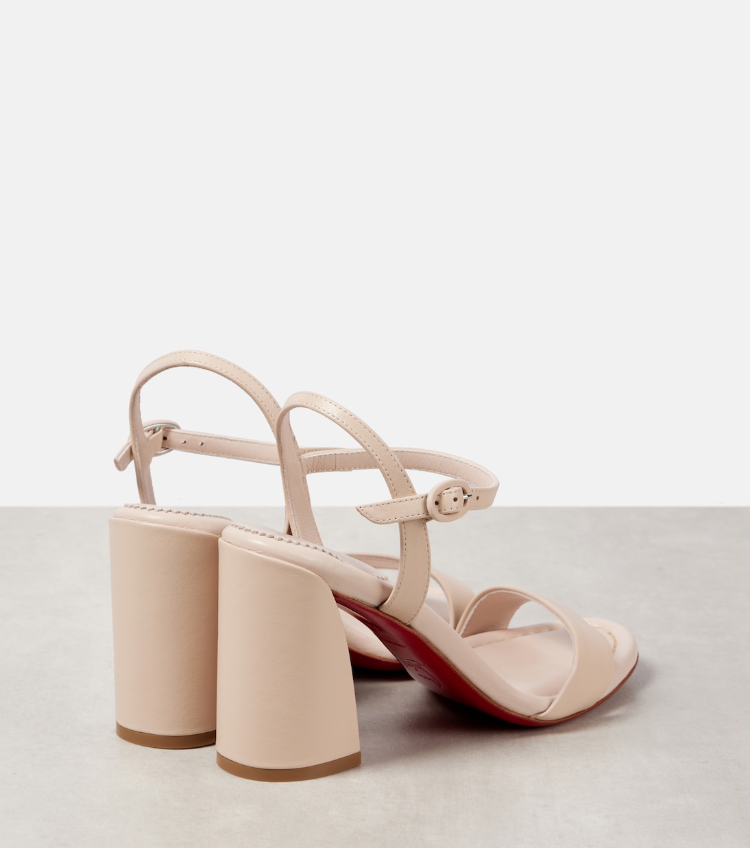 Slingback-Sandalen Miss Jane 85 aus Leder | Christian Louboutin