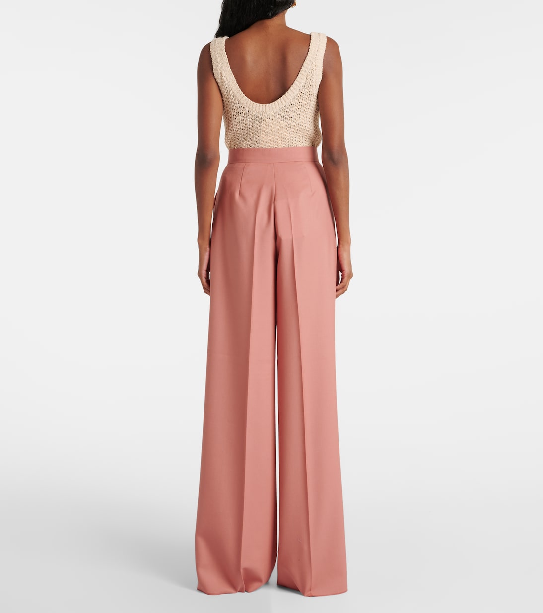 Pantalon ample Senna en laine | Max Mara