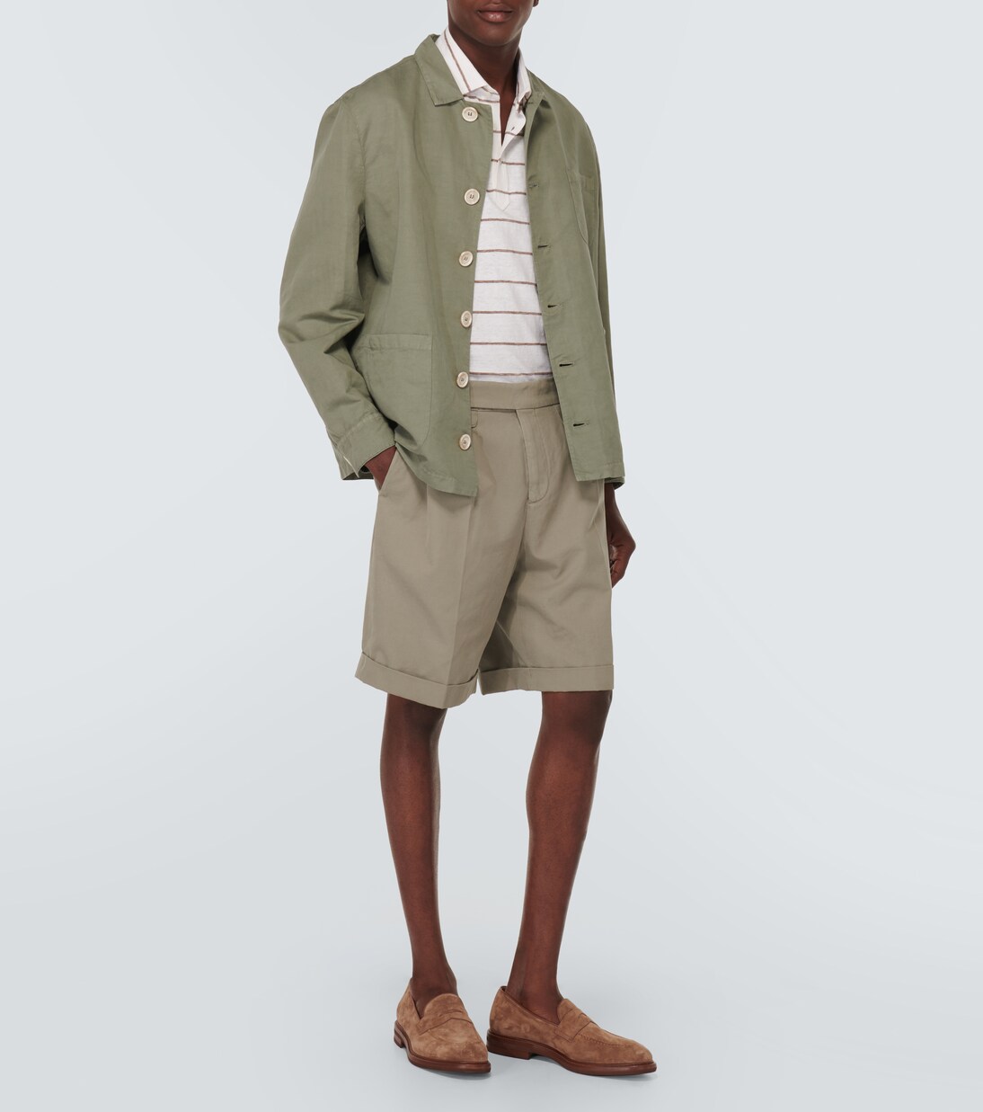 Bermudas de algodón | Brunello Cucinelli