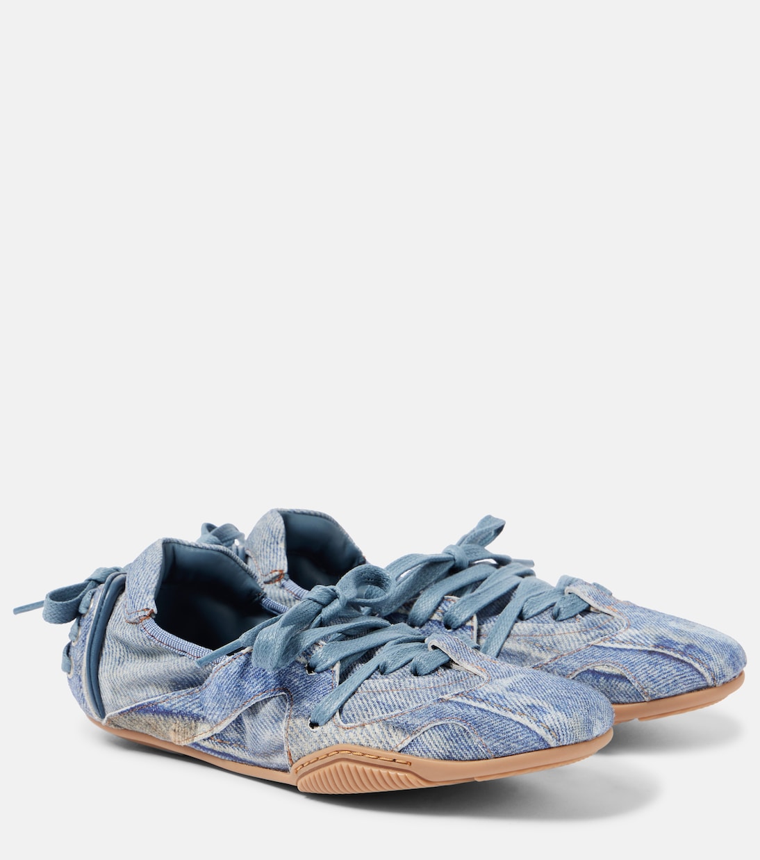 Denim sneakers clearance