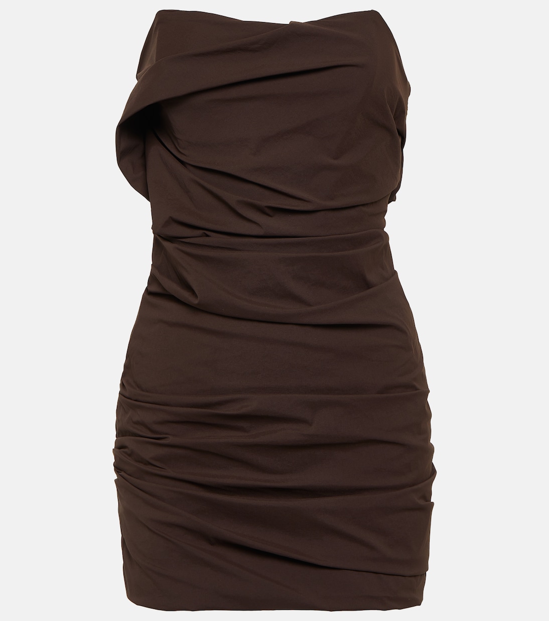 Gathered bustier dress | Entire Studios