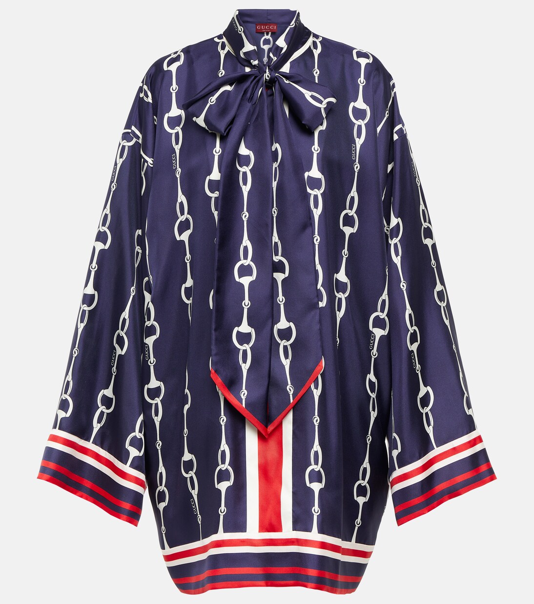 Gucci Gg Horsebit Detail Suede Dress main image 1