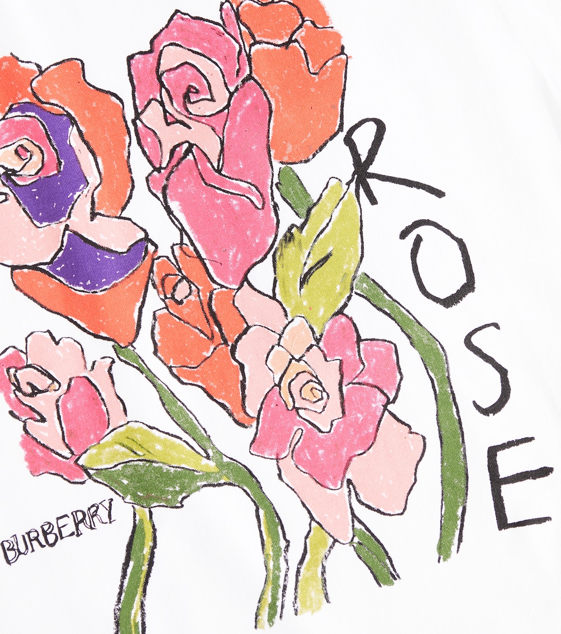 T-shirt in jersey di cotone con stampa | Burberry Kids