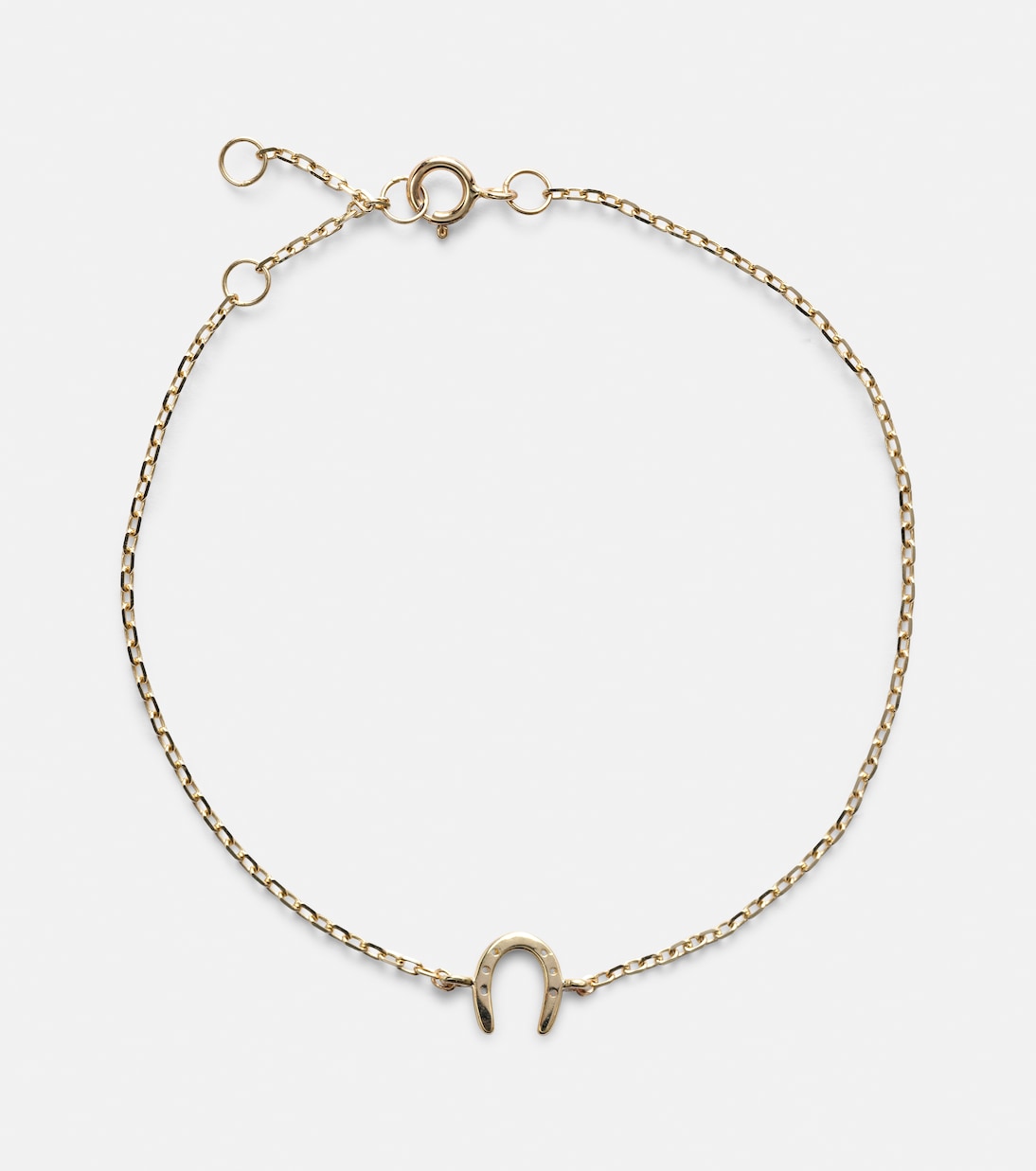 Bracelet Lucky Horseshoe en or 10 ct | Stone and Strand