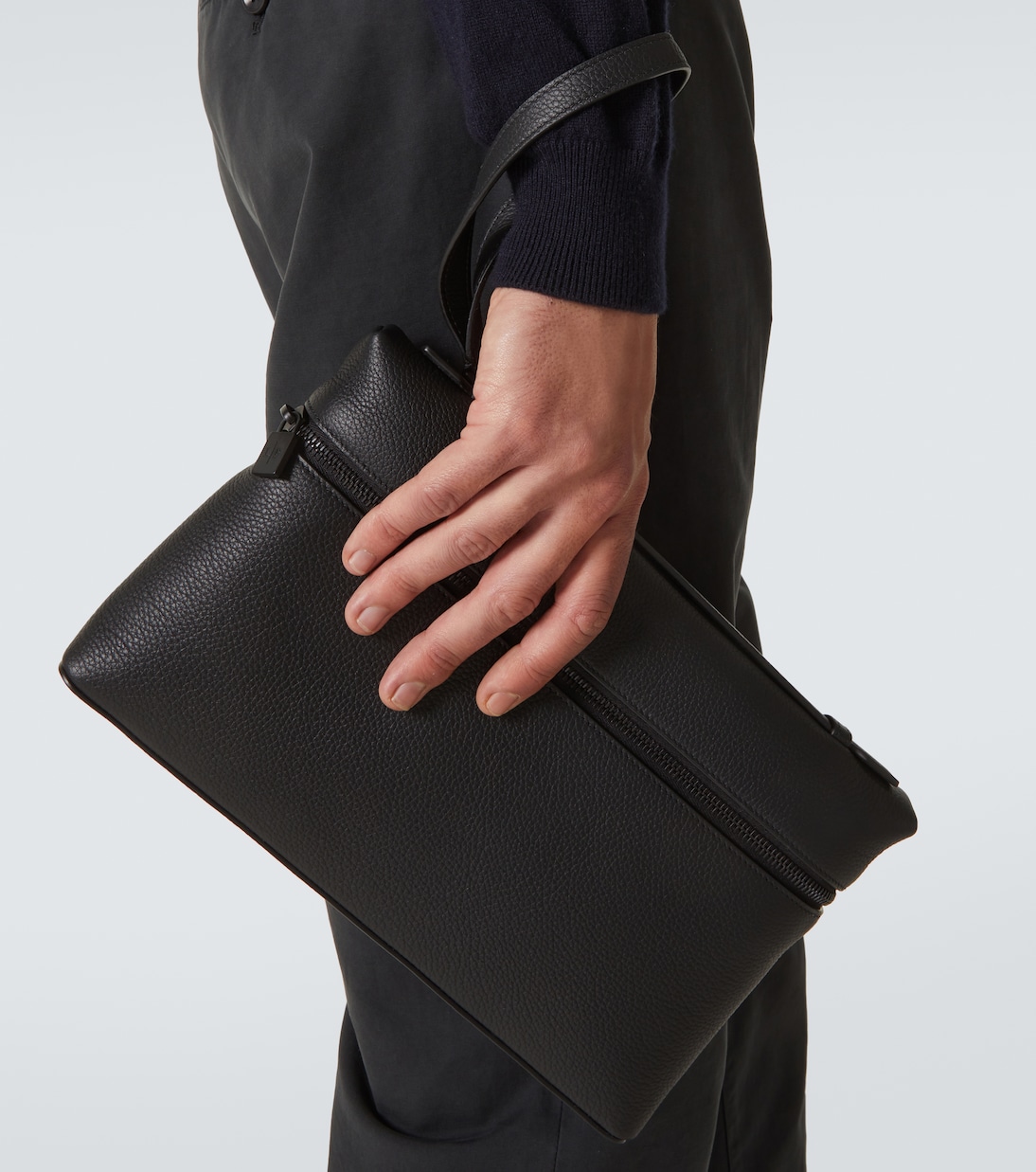 Pochette Extra in pelle | Loro Piana