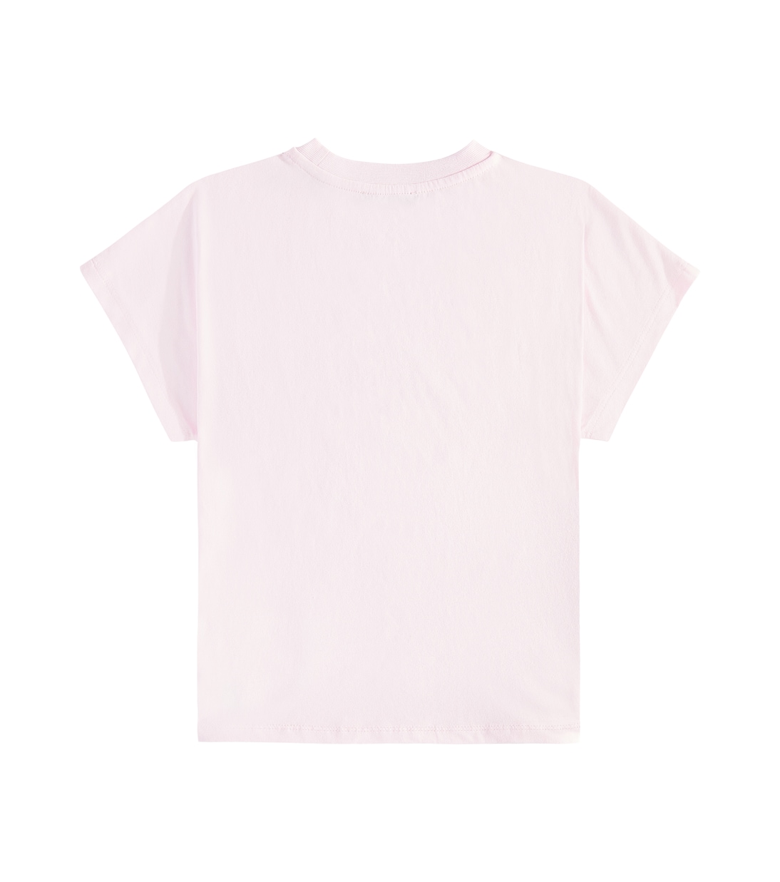 T-shirt in jersey di cotone con logo | Balmain Kids