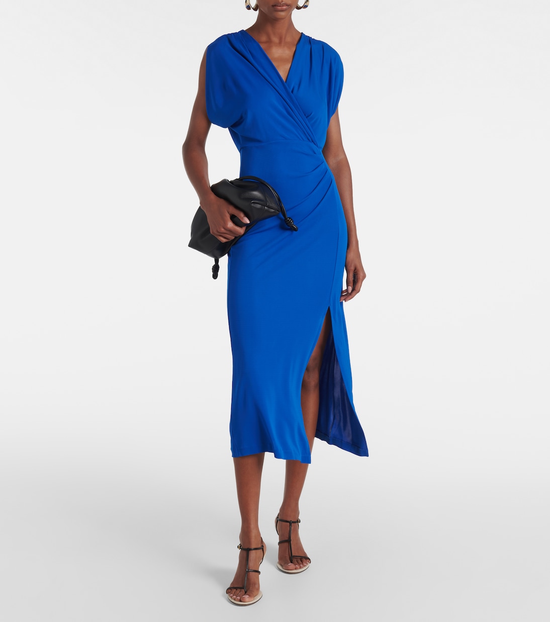 Abito midi Wiliams in jersey | Diane von Furstenberg