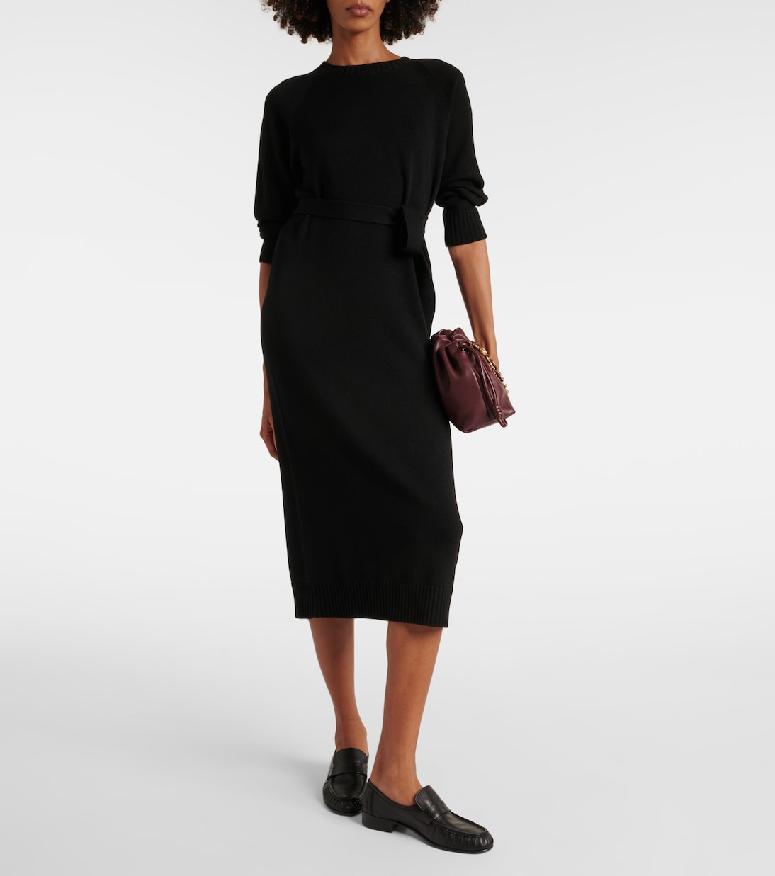 Midikleid aus Schurwolle | Max Mara