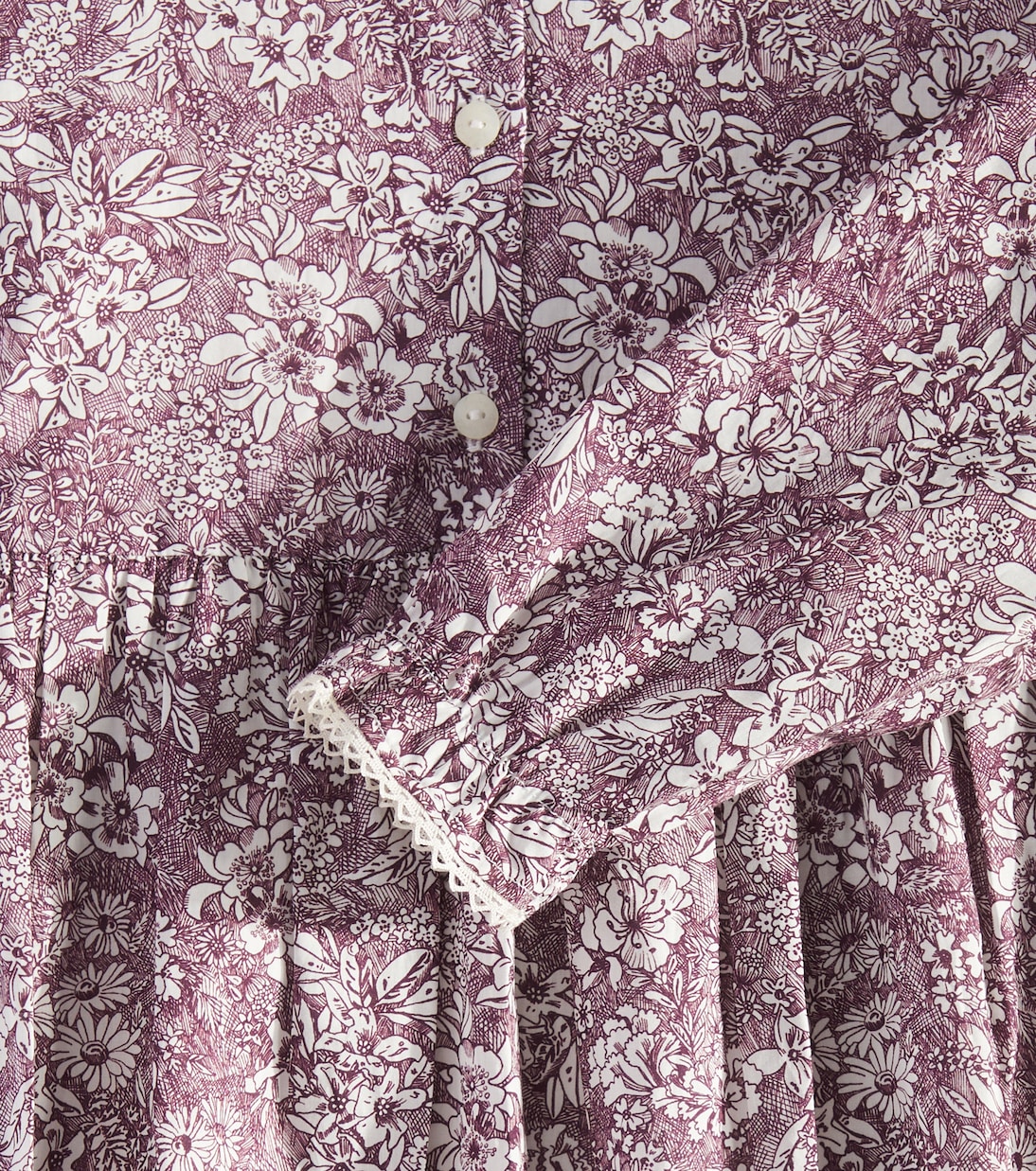 Robe en coton à fleurs | Tartine et Chocolat