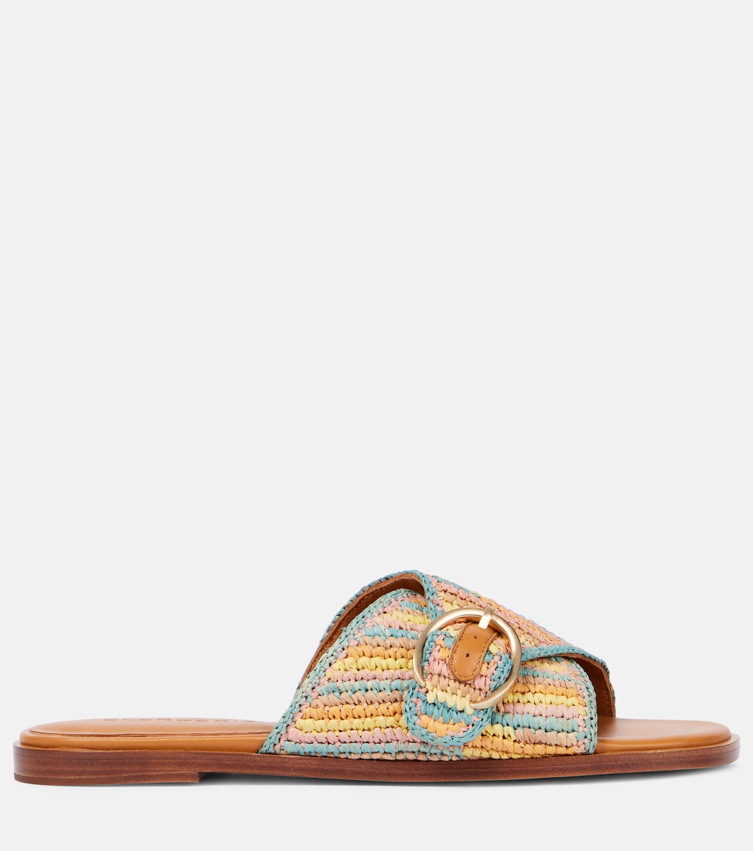 Irme raffia slides | Clergerie