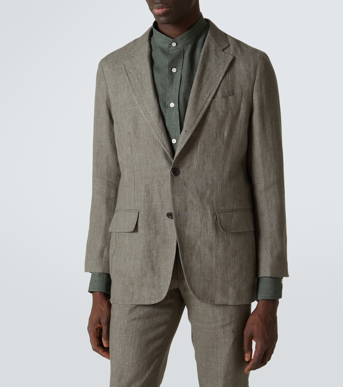 Blazer aus Leinen | Rubinacci