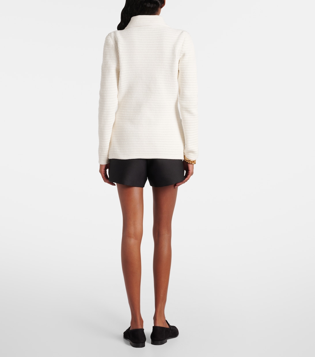 Cardigan Interlocking G in misto cotone | Gucci