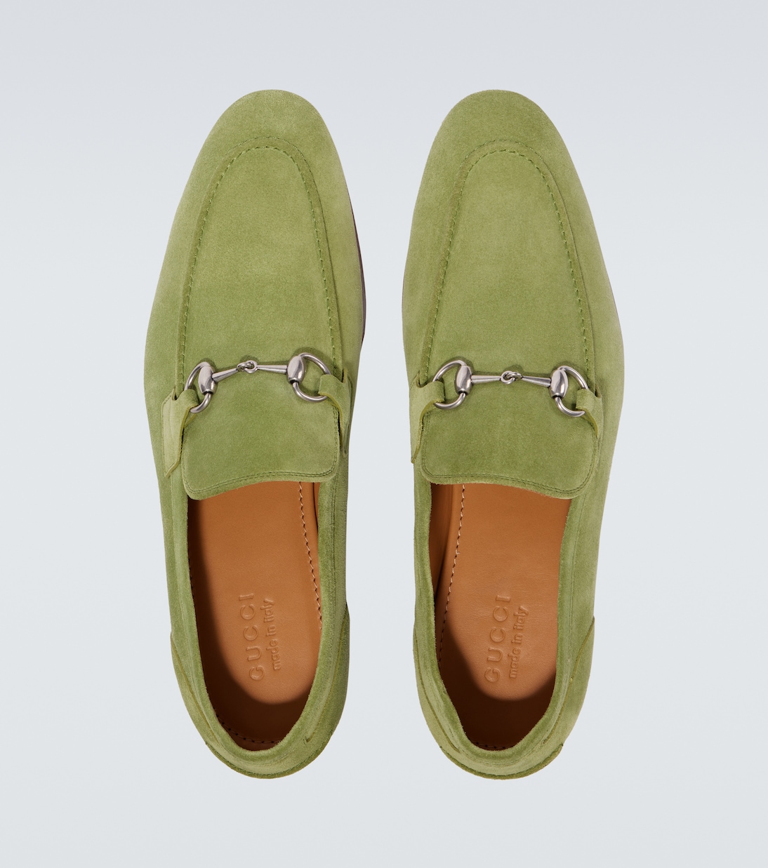 Mocassins Jordaan Horsebit en daim | Gucci