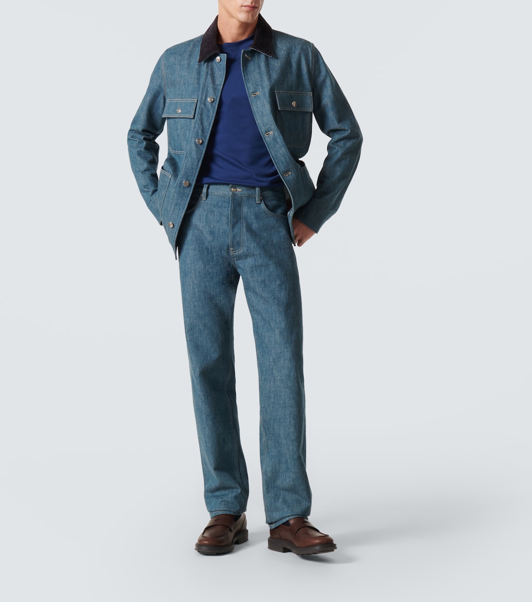 T-shirt Ray in jersey di cotone | Loro Piana