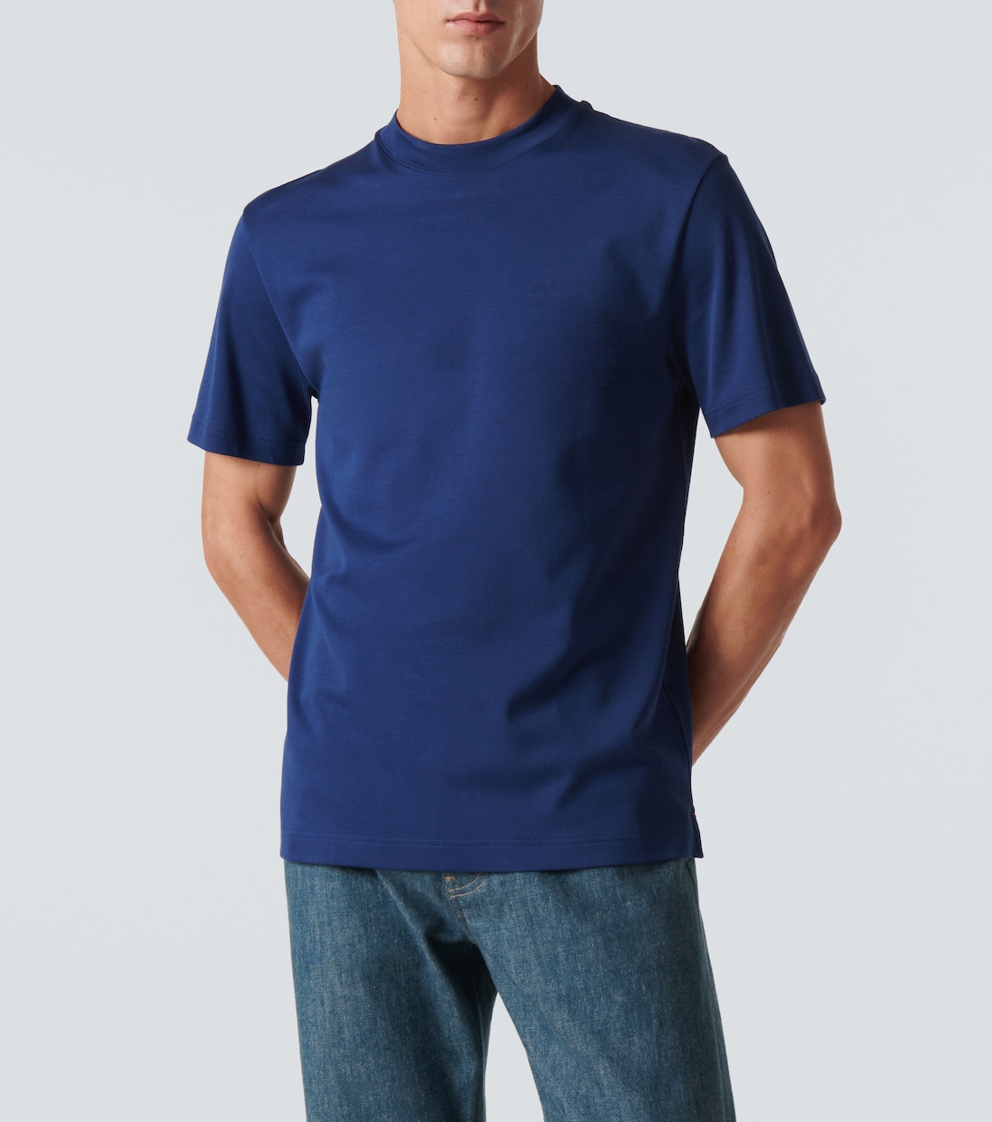 T-shirt Ray in jersey di cotone | Loro Piana