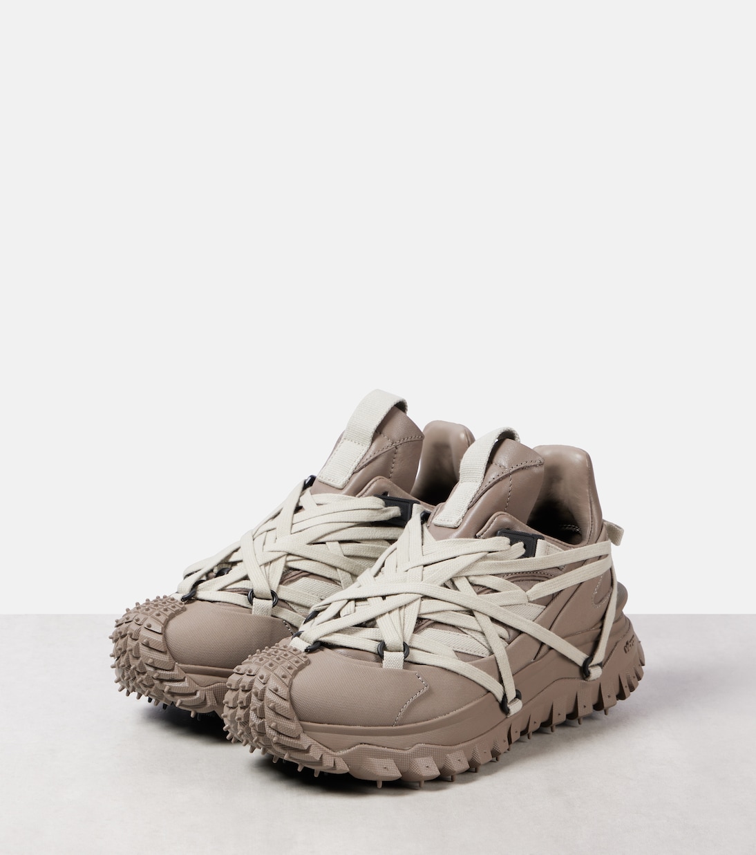 x Rick Owens – Baskets Trailgrip Megalace | Moncler Genius