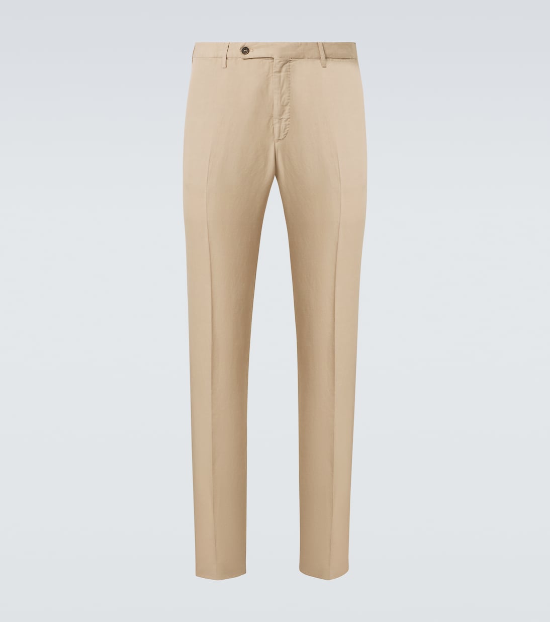 Pantaloni regular in lino e cotone | Incotex