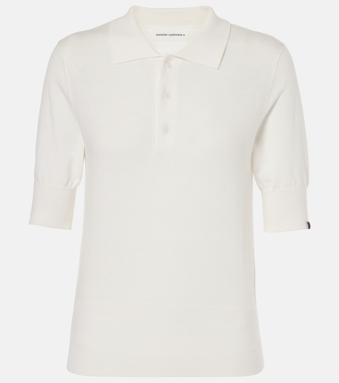 Polohemd aus Baumwolle und Kaschmir | Extreme Cashmere