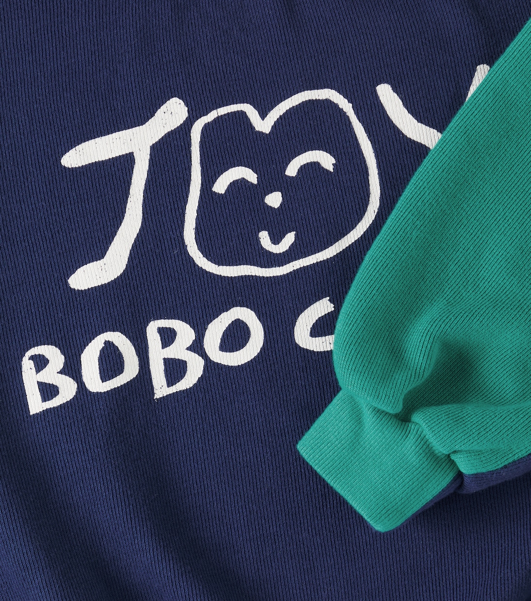 Felpa Smiling in jersey di cotone | Bobo Choses