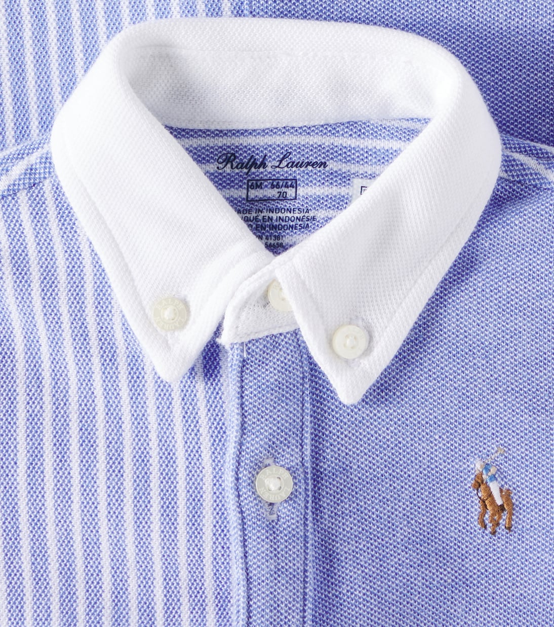 Baby patchwork cotton piqué playsuit | Polo Ralph Lauren Kids