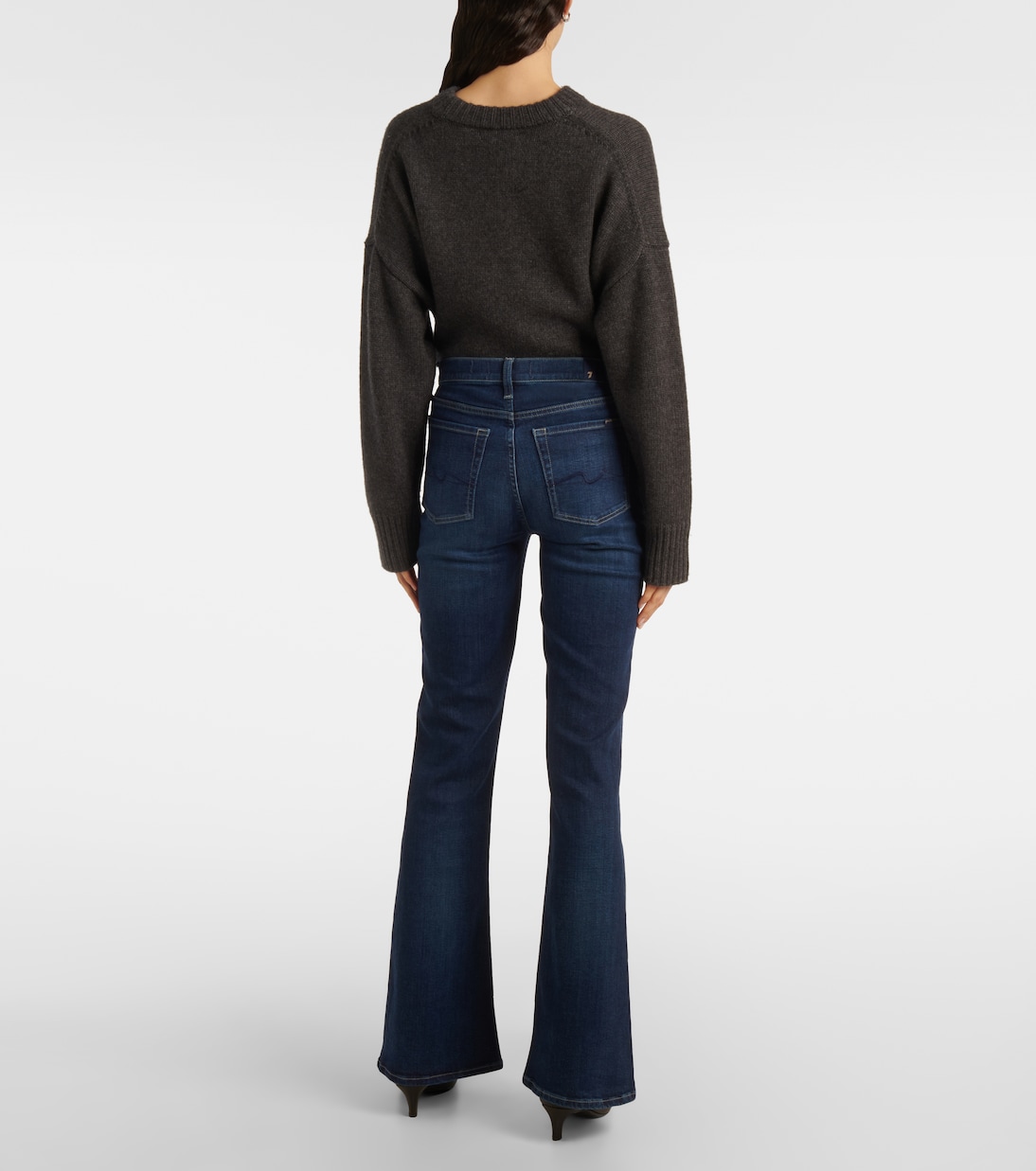 Jean flare Ali à taille haute | 7 For All Mankind