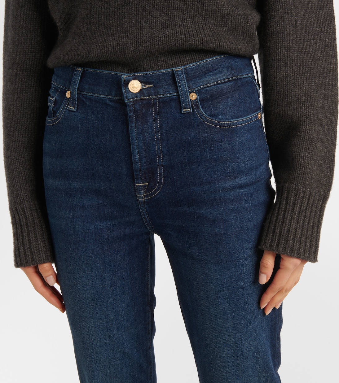 Jean flare Ali à taille haute | 7 For All Mankind