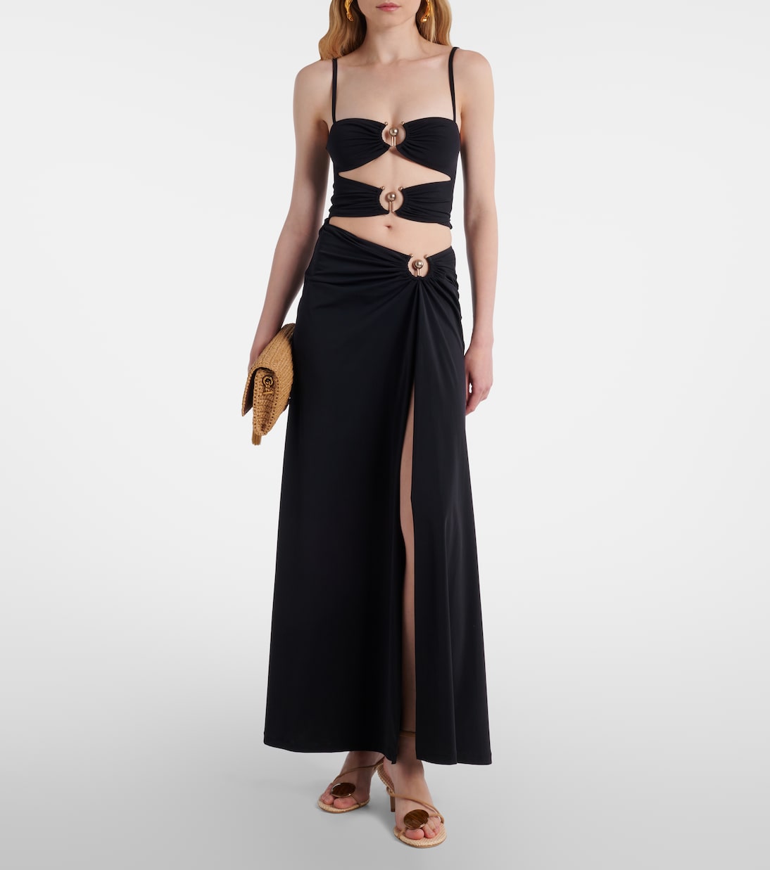 Maxikleid Orbit aus Jersey | Christopher Esber