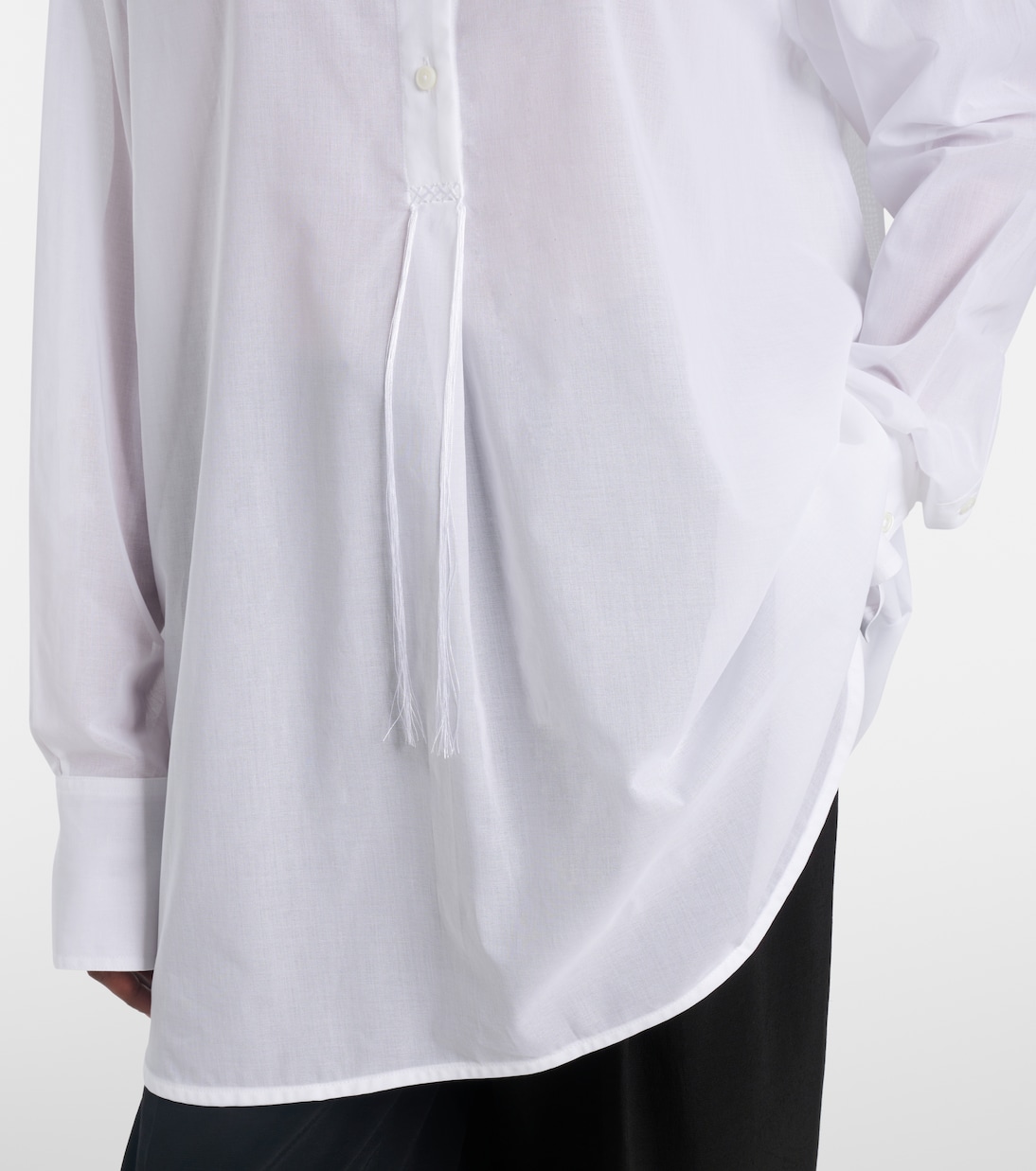 Camicia oversize in voile di cotone | Toteme
