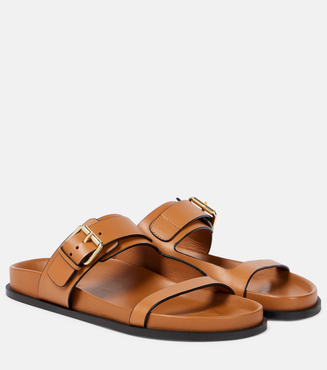 Prince leather slides | A.Emery