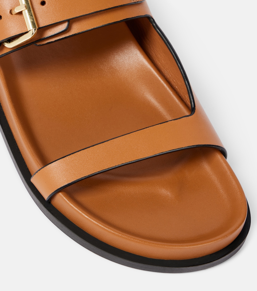 Prince leather slides | A.Emery