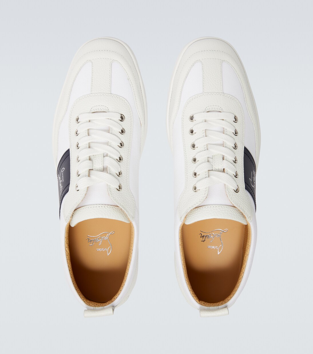 Retero leather and canvas sneakers | Christian Louboutin