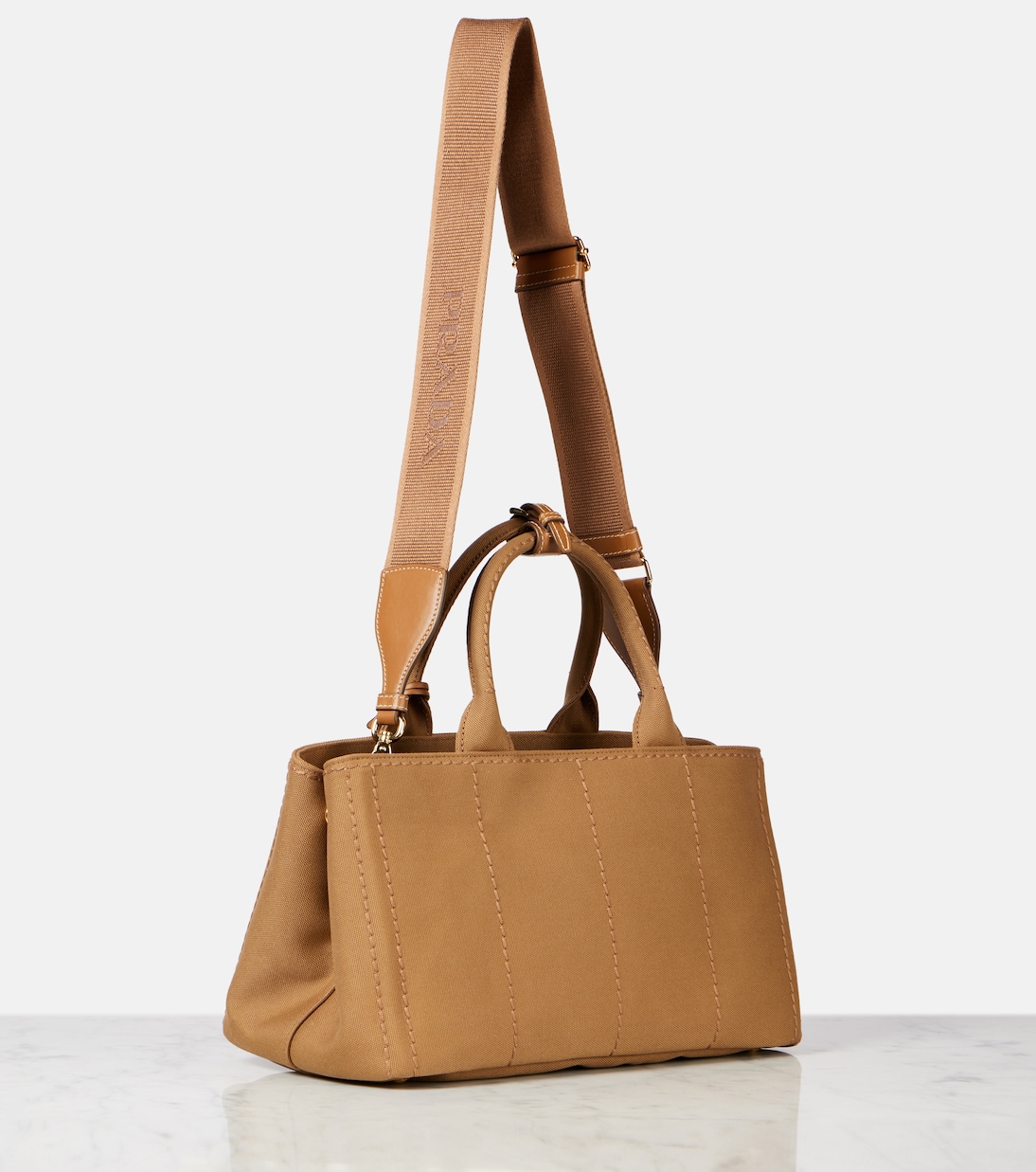 Borsa Giardiniera Medium in canvas | Prada