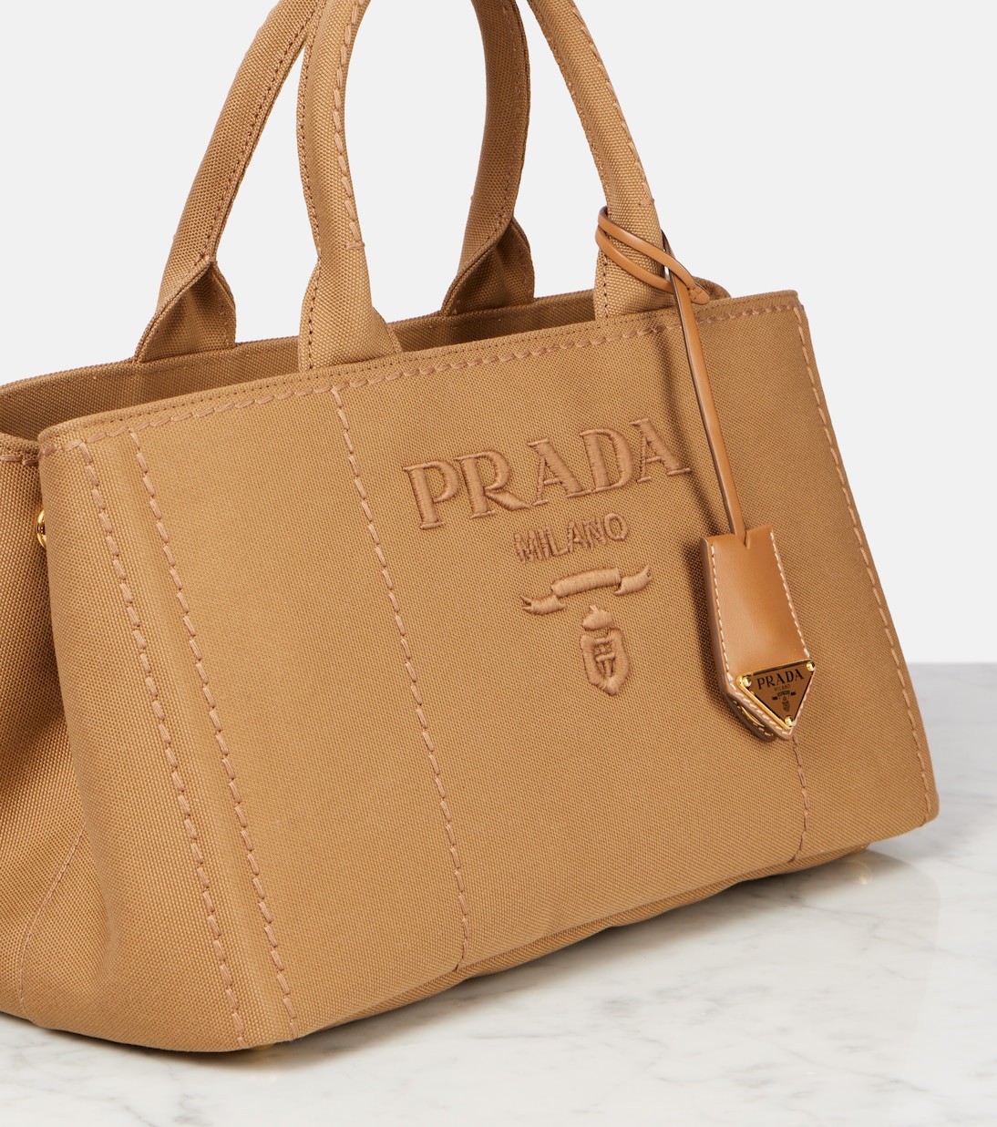 Borsa Giardiniera Medium in canvas | Prada