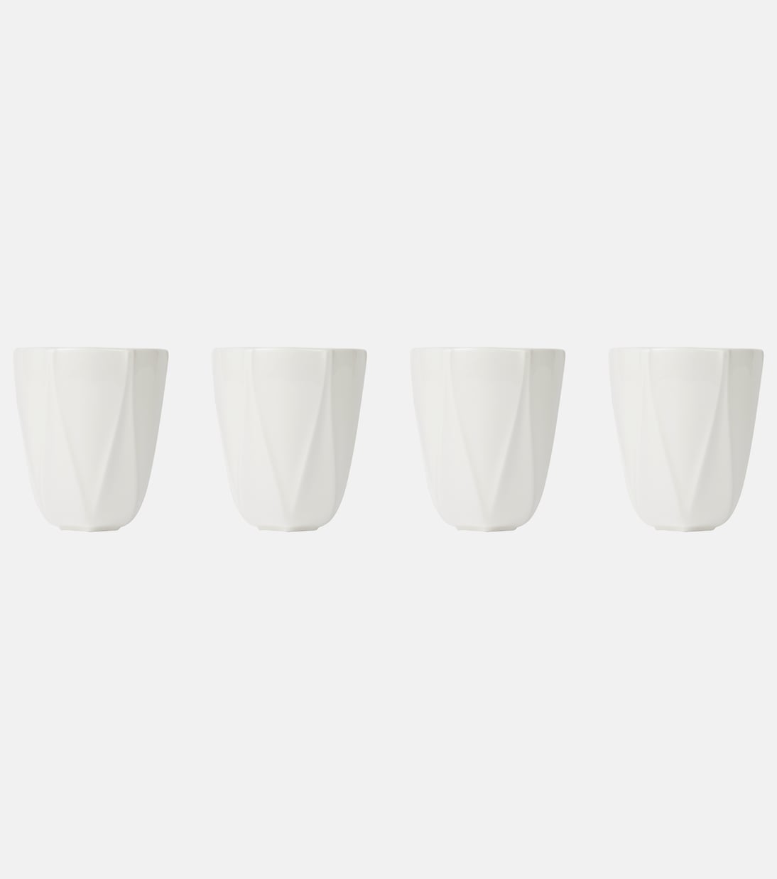 Folio set of 4 bone china vessels | Zaha Hadid Design