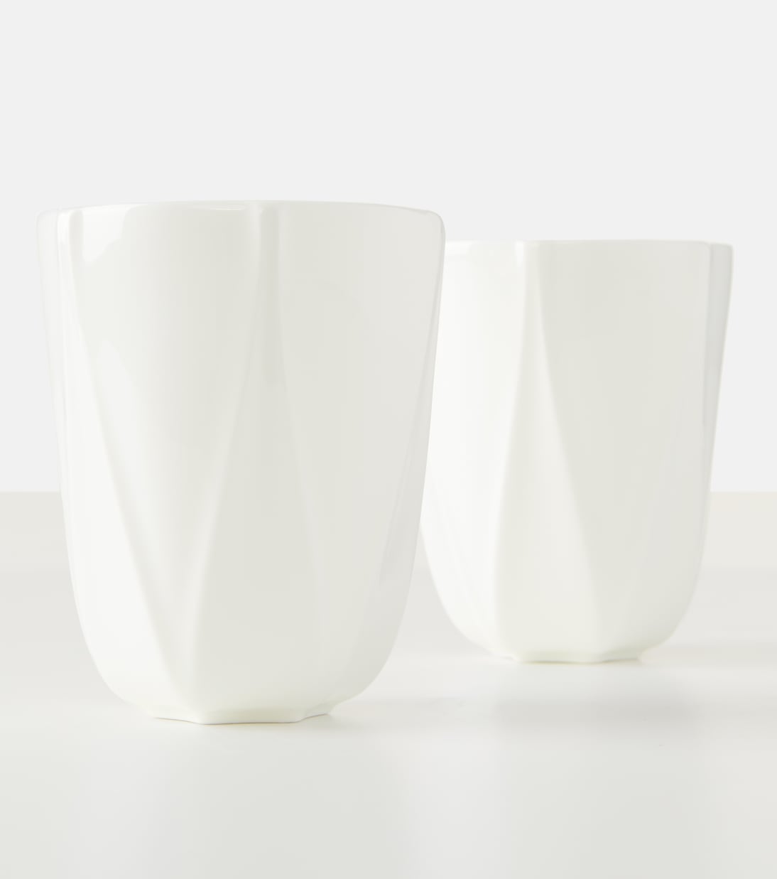 Folio set of 4 bone china vessels | Zaha Hadid Design