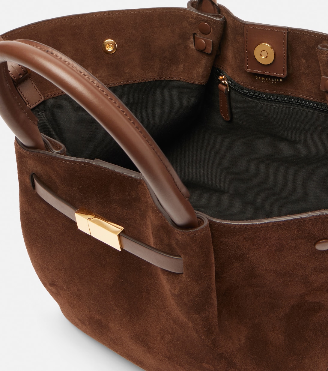 Cabas New York Midi en daim | DeMellier