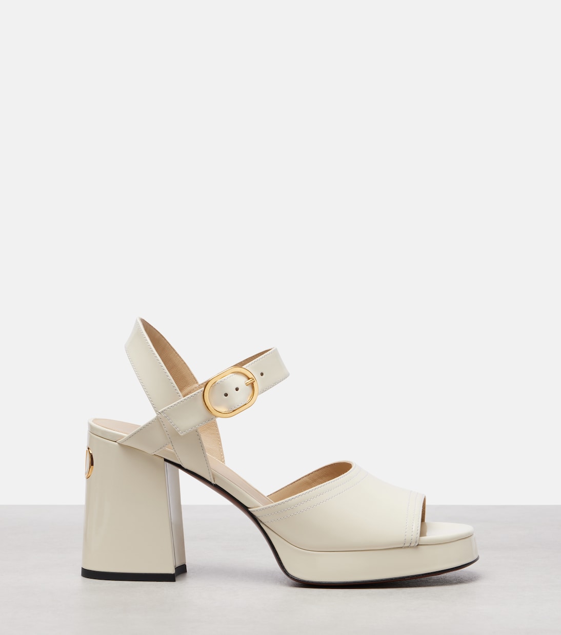 Plateausandalen Fawcette 100 aus Leder | Valentino Garavani