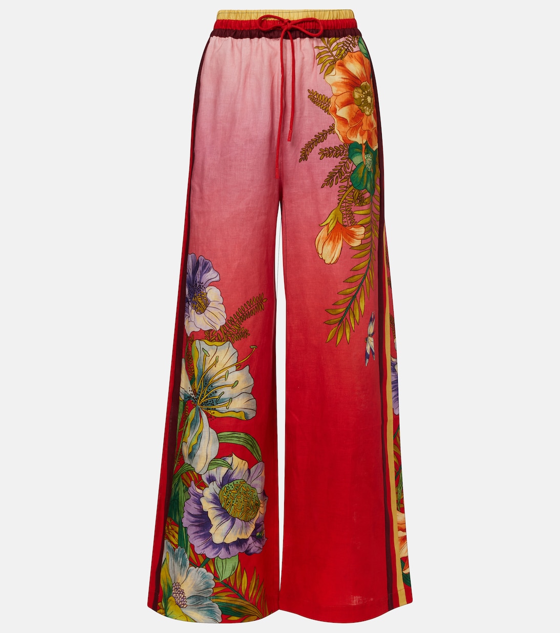 Inez ombré linen wide-leg pants | Alémais