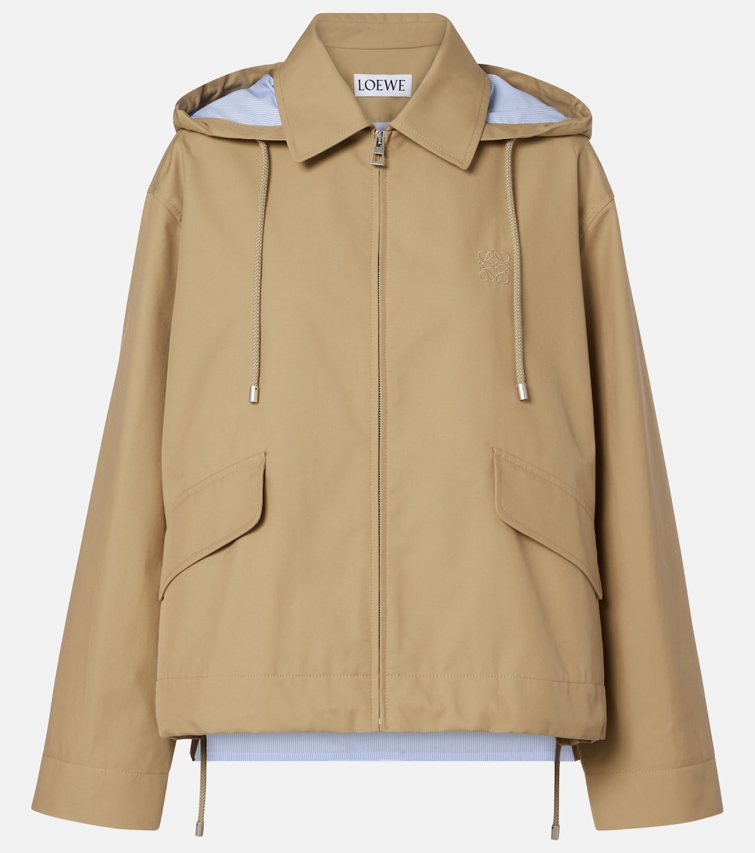 Jacke Anagram aus Baumwoll-Gabardine | Loewe