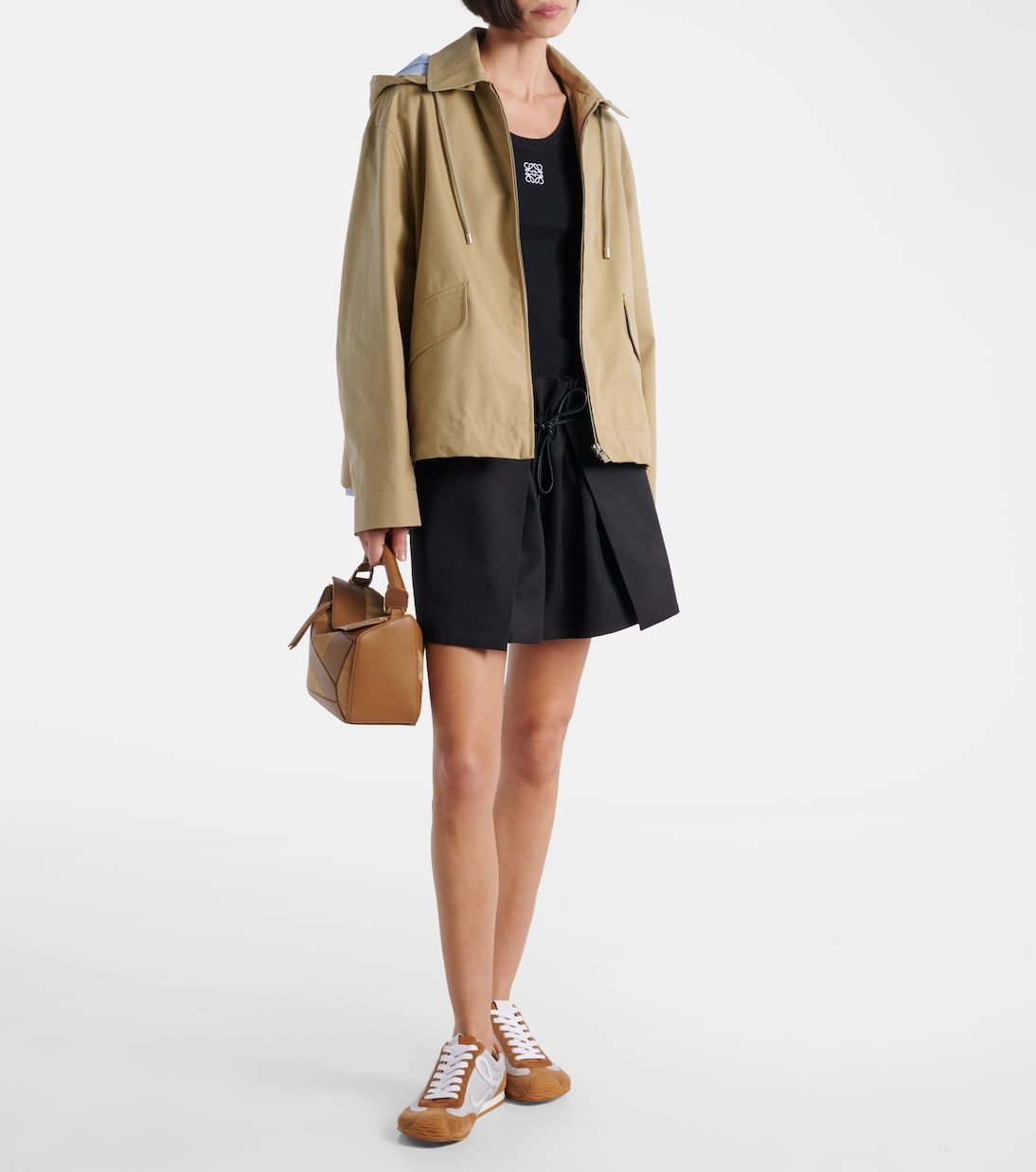 Jacke Anagram aus Baumwoll-Gabardine | Loewe
