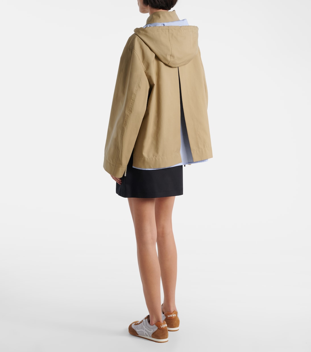 Jacke Anagram aus Baumwoll-Gabardine | Loewe