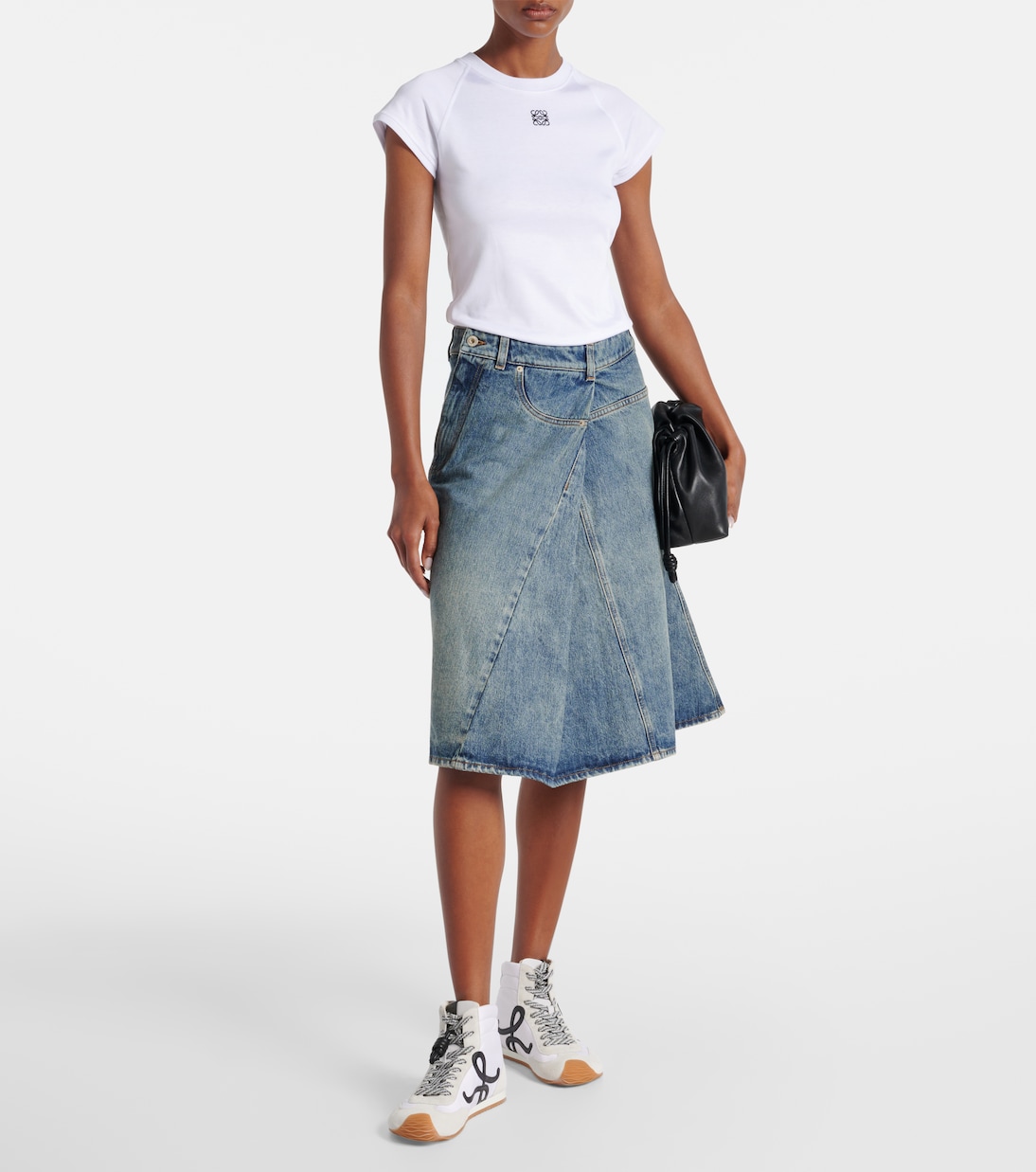 Anagram cotton-blend T-shirt | Loewe