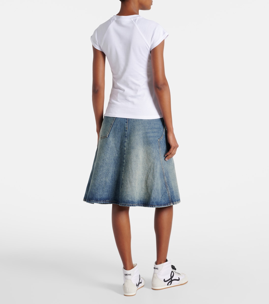Anagram cotton-blend T-shirt | Loewe