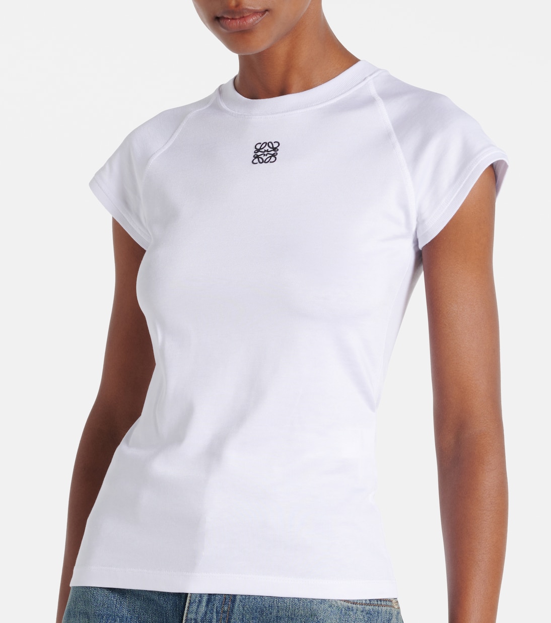 Anagram cotton-blend T-shirt | Loewe